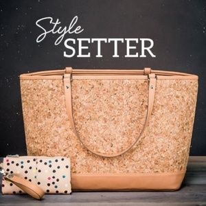 Thirty One Cork Style Setter Tote